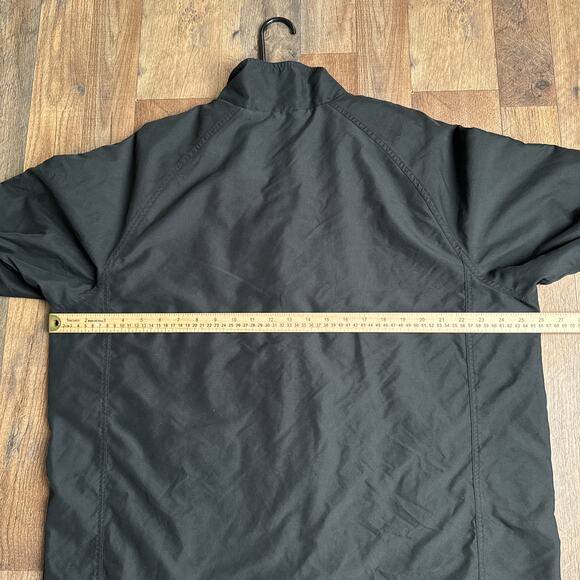 Vintage Y2K Nike Track Jacket Men's XL‎ Black Athletic Training Soccer 4191 - Picture 10 of 11